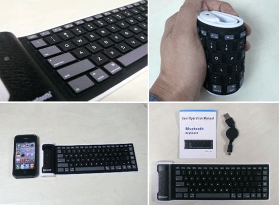 Mini Rollable Bluetooth Keyboard Mini Rollable Bluetooth Keyboard