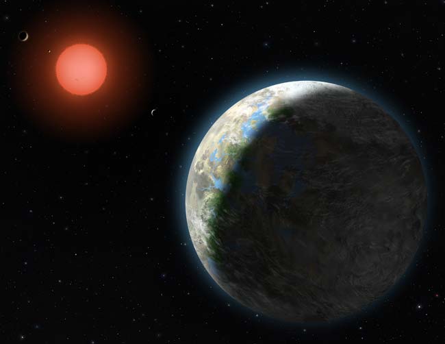 Планеа земного типа в звездной системе Gliese 581 Планеа земного типа в звездной системе Gliese 581