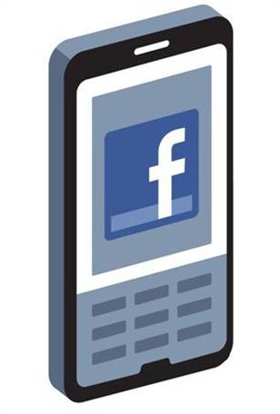 Смартфон Facebook. Эскиз Смартфон Facebook. Эскиз