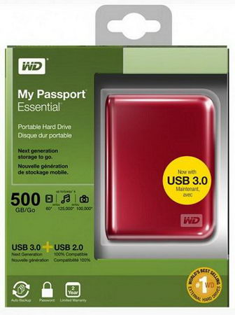 WD My Passport USB 3.0