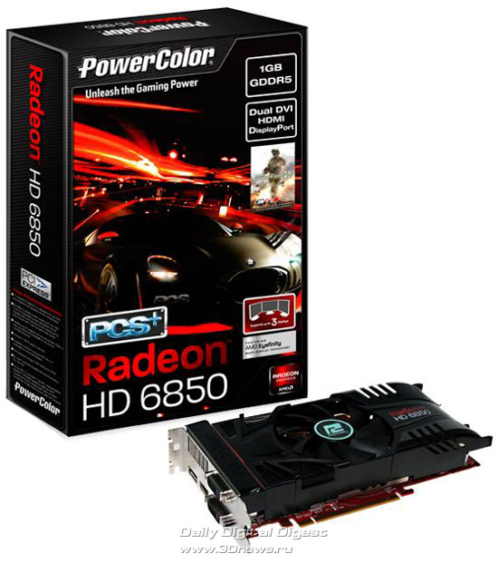 PowerColor PCS+ Radeon HD 6850 1GB GDDR5 Call of Duty Edition PowerColor PCS+ Radeon HD 6850 1GB GDDR5 Call of Duty Edition