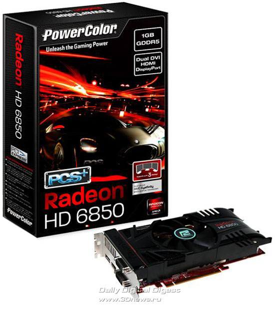 PowerColor PCS+ Radeon HD 6850 1GB GDDR5 PowerColor PCS+ Radeon HD 6850 1GB GDDR5