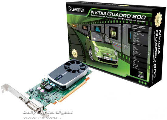 Leadtek Quadro 600 Leadtek Quadro 6000