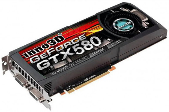 Inno3D GeForce GTX 580 Inno3D GeForce GTX 580