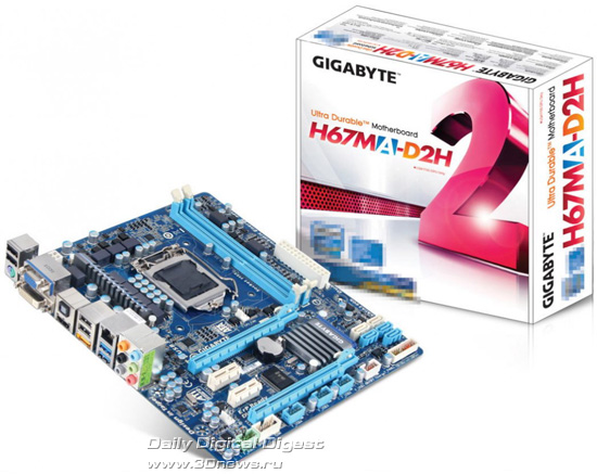 GIGABYTE GA-H67MA-D2H GIGABYTE GA-H67MA-D2H