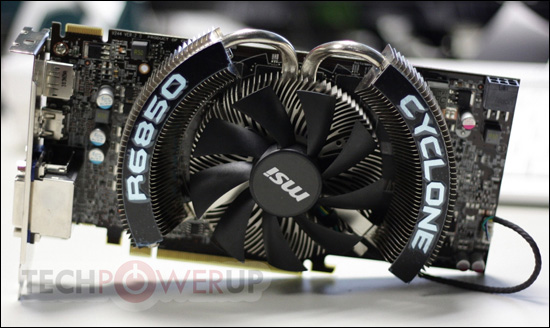 MSI R6850 Cyclone OC Power Edition MSI R6850 Cyclone OC Power Edition