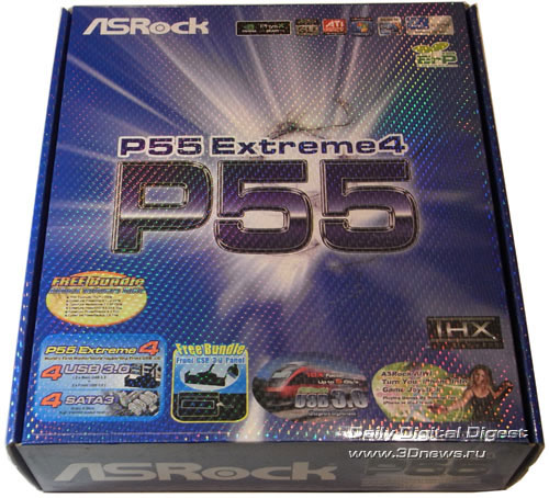  ASRock P55 Extreme4 упаковка 