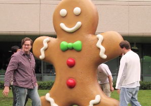 Статуя Google Gingerbread