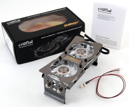 Crucial Ballistix Active Cooling Fan