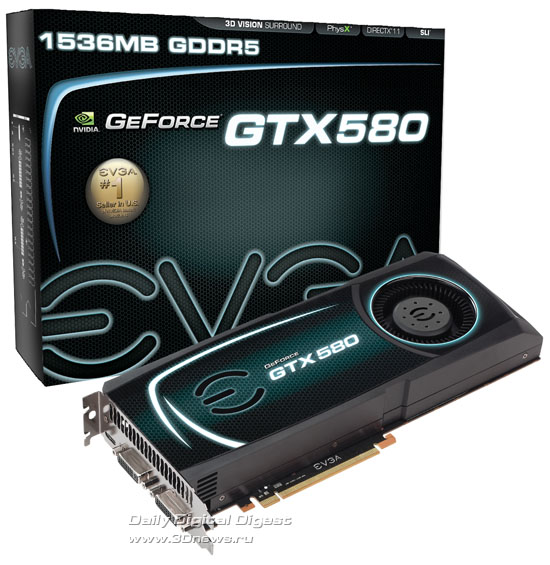 EVGA GeForce GTX 580 EVGA GeForce GTX 580