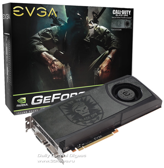 EVGA GeForce GTX 580 Call of Duty: Black Ops Edition EVGA GeForce GTX 580 Call of Duty: Black Ops Edition