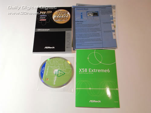  ASRock X58 Extreme6 комплектация 1 