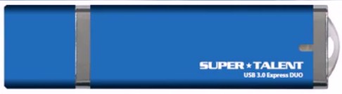Флеш-брелок Super Talent с поддержкой USB 3.0