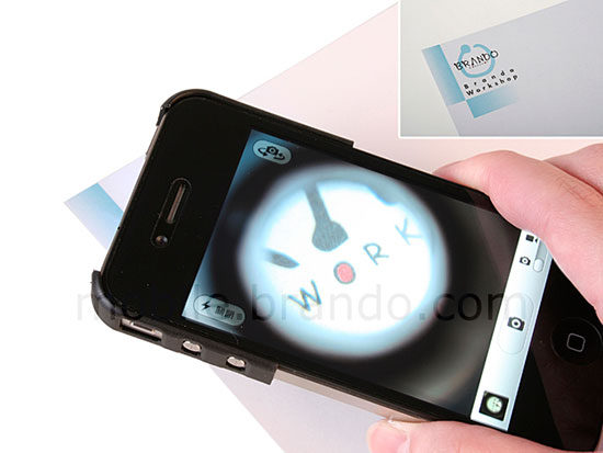 iPhone 4 Microscope and Note Checker iPhone 4 Microscope and Note Checker