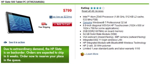 HP Slate