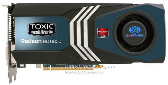 Sapphire Radeon HD 6850 TOXIC Edition Sapphire Radeon HD 6850 TOXIC Edition