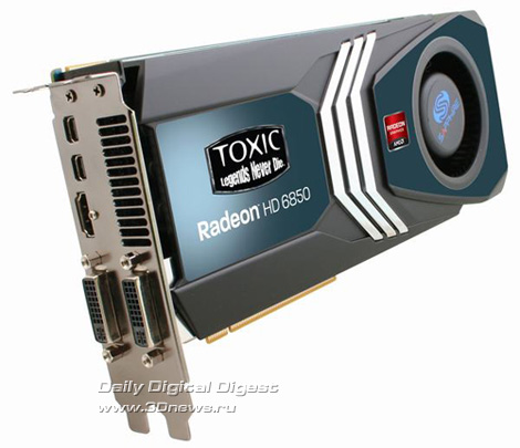 Sapphire Radeon HD 6850 TOXIC Edition Sapphire Radeon HD 6850 TOXIC Edition