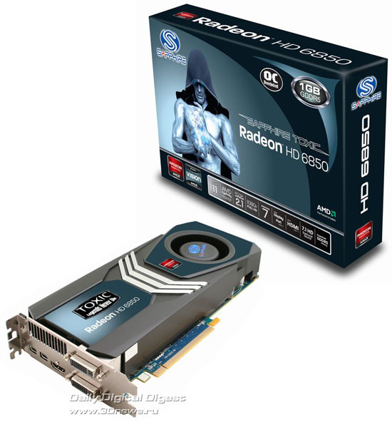 Sapphire Radeon HD 6850 TOXIC Edition Sapphire Radeon HD 6850 TOXIC Edition