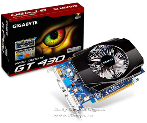 GIGABYTE GV-N430OC-1GI GIGABYTE GV-N430OC-1GI
