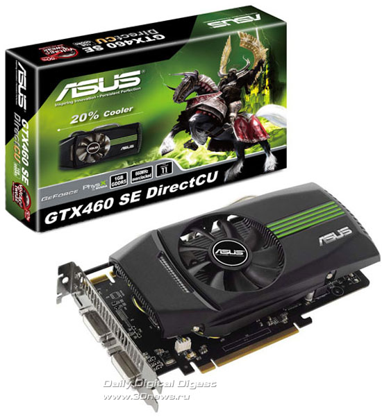 ASUS ENGTX460 SE DC/2DI/1GD5 ASUS ENGTX460 SE DC/2DI/1GD5
