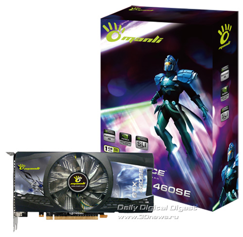 Manli GeForce GTX 460 SE Manli GeForce GTX 460 SE