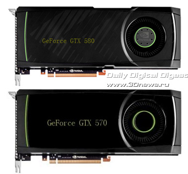 Первое изображение видеокарты GeForce GTX 570