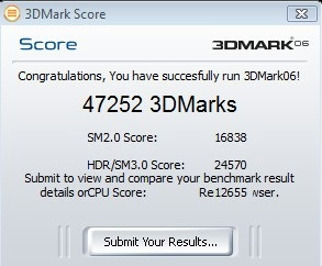 Россияне занимают первое место в 3DMark 2006