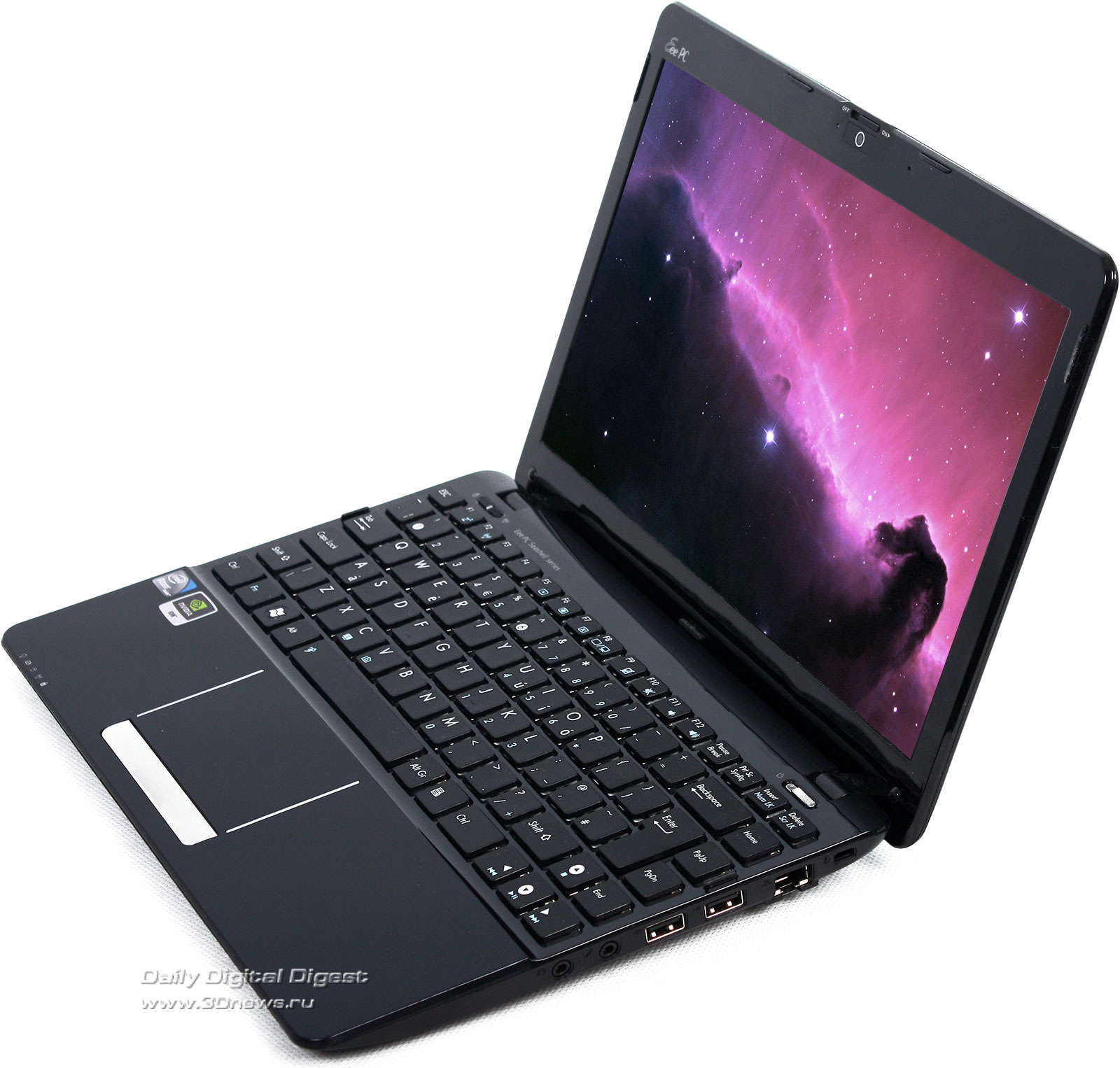 Нетбук ASUS Eee PC 1215N: двухъядерный Atom и NVIDIA Ion 2 / Ноутбуки и ПК