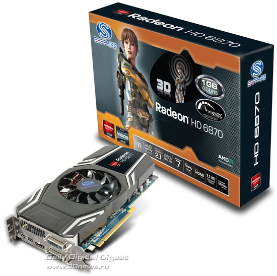 Sapphire Radeon HD 6870 Sapphire Radeon HD 6870
