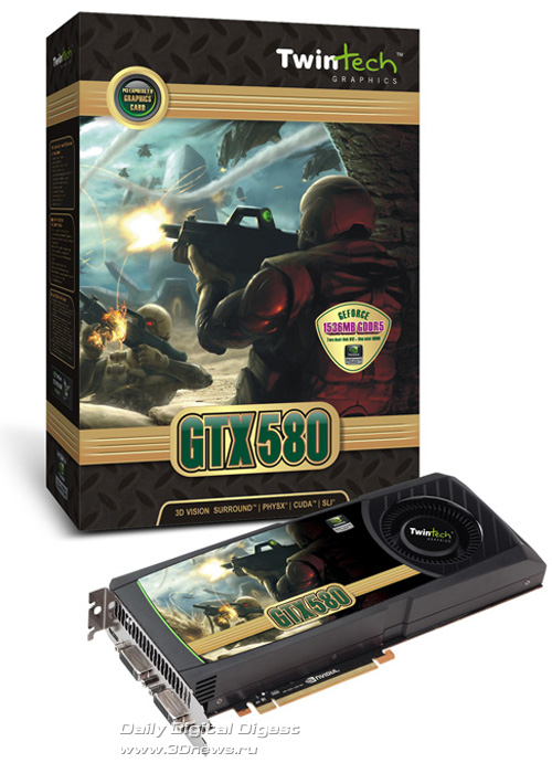TwinTech TT-GTX580-1536D5E-HDMI TwinTech TT-GTX580-1536D5E-HDMI