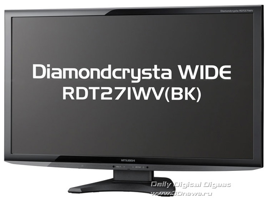 Mitsubishi Diamondcrysta WIDE RDT271WV(BK) Mitsubishi Diamondcrysta WIDE RDT271WV(BK)