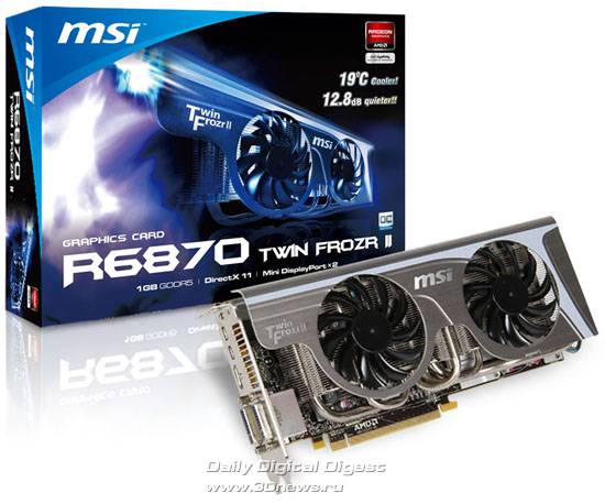 MSI R6870 Twin Frozr II/OC MSI R6870 Twin Frozr II/OC