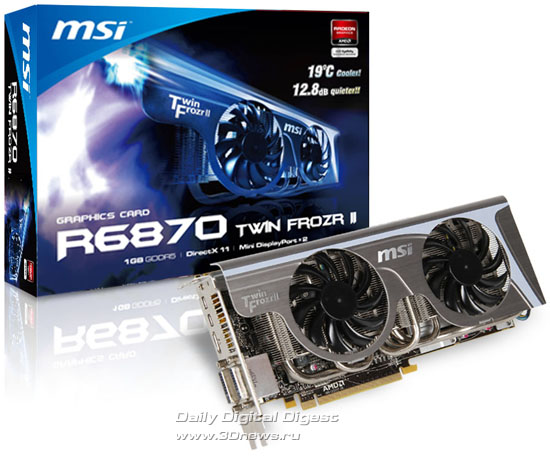 MSI R6870 Twin Frozr II MSI R6870 Twin Frozr II