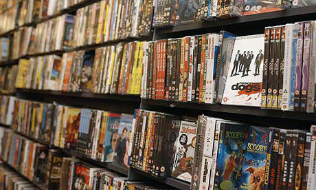 Продажи DVD снижаются. Фотограф — Henry Iddon/Alamy