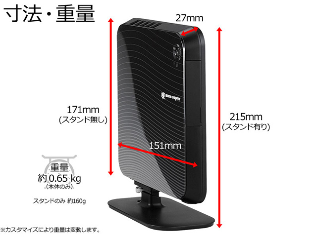 Неттоп с Atom D525 и SSD от Mouse Computer