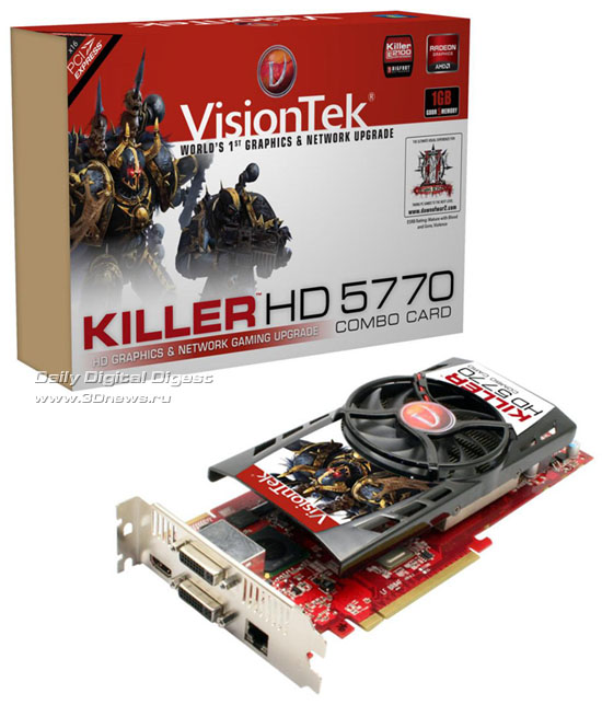VisionTek KILLER HD 5770 Combo Card VisionTek KILLER HD 5770 Combo Card