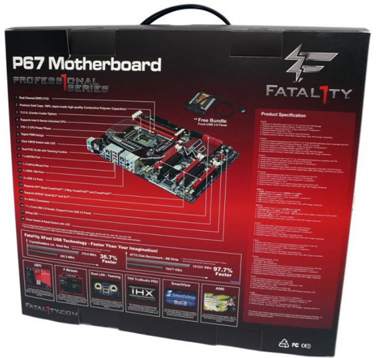 ASRock Fatal1ty P67 Professional ASRock Fatal1ty P67 Professional