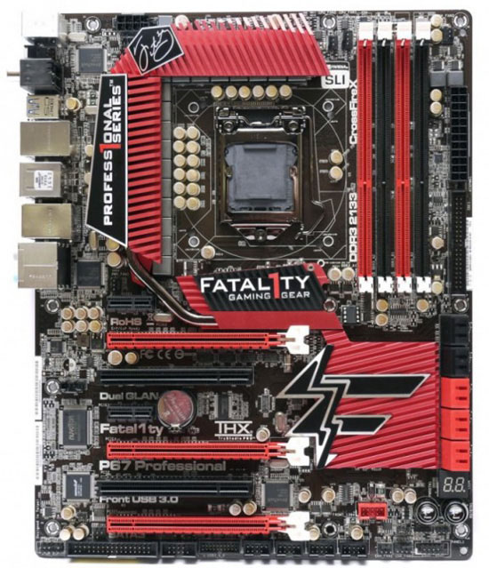 ASRock Fatal1ty P67 Professional ASRock Fatal1ty P67 Professional