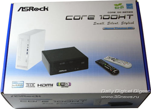 ASRock Core 100HT упаковка