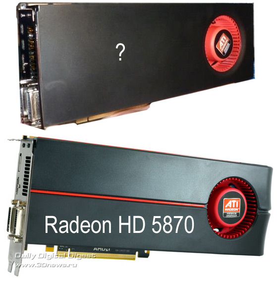 Фотографии видеокарты, напоминающей Radeon HD 6970