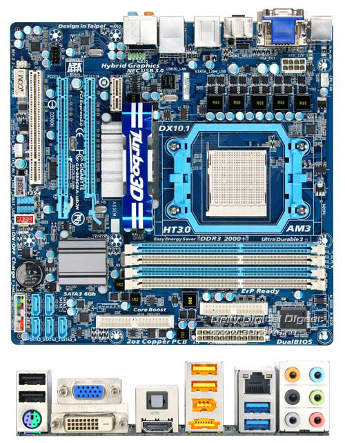 GIGABYTE GA-880GMA-UD2H GIGABYTE GA-880GMA-UD2H