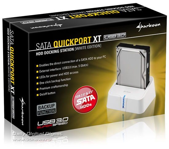 SHARKOON SATA QuickPort XT USB 3.0 SHARKOON SATA QuickPort XT USB 3.0