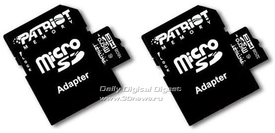Patriot 16GB and 32GB Class 10 microSDHC Cards Patriot 16GB and 32GB Class 10 microSDHC Cards