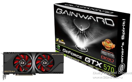 Gainward GeForce GTX 570 Golden Sample Goes Like Hell Edition Gainward GeForce GTX 570 Golden Sample Goes Like Hell Edition