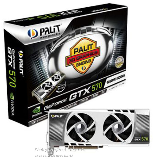 Palit GeForce GTX 570 Sonic Platinum Edition Palit GeForce GTX 570 Sonic Platinum Edition
