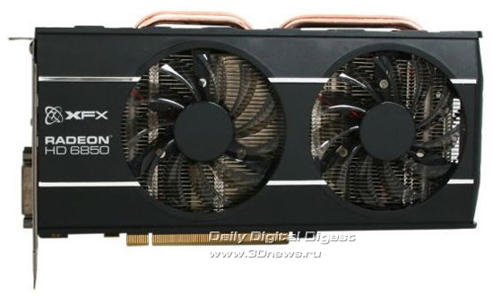 XFX Radeon HD 6850 Dual-Fan Edition XFX Radeon HD 6850 Dual-Fan Edition