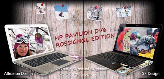 HP Pavilion dv6 Rossignol Editions HP Pavilion dv6 Rossignol Editions