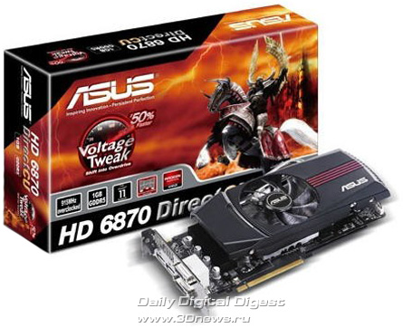 ASUS EAH6870 DirectCU ASUS EAH6870 DirectCU