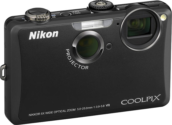 Камера Nikon COOLPIX S1100pj со встроенным проектором