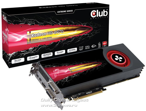 Club 3D Radeon HD 6970 Club 3D Radeon HD 6970